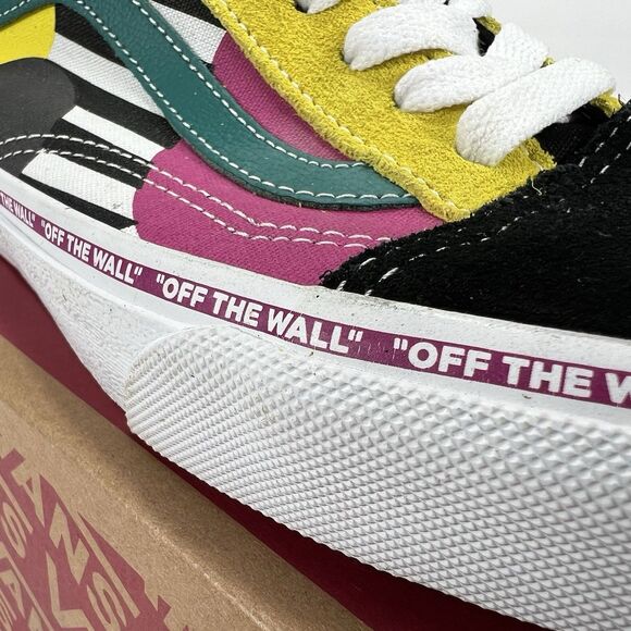 Vans Old Skool Juxtapose Shoes Mens 9 Womens 10.5 Open Box Never Worn Skater - Picture 2 of 13